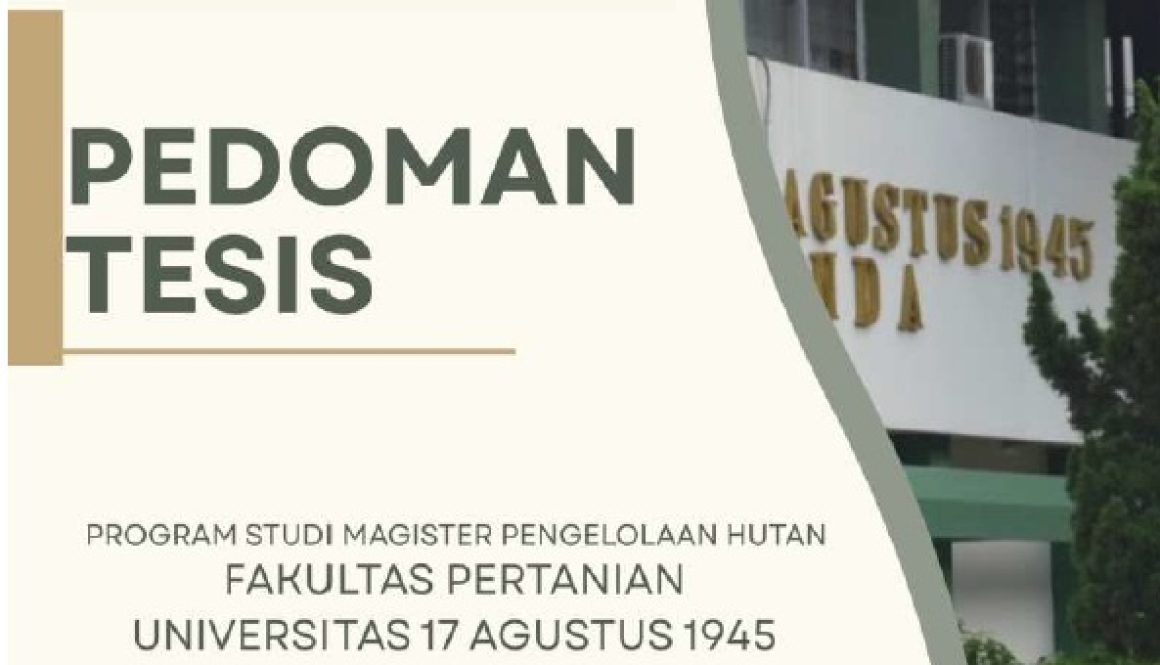 Pedoman Penulisan Tesis